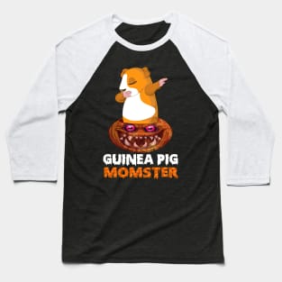 Guinea Pig Momster Halloween (8) Baseball T-Shirt